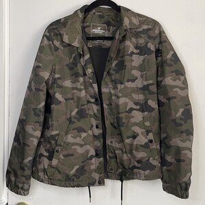 Camo wind breaker from American Eagle